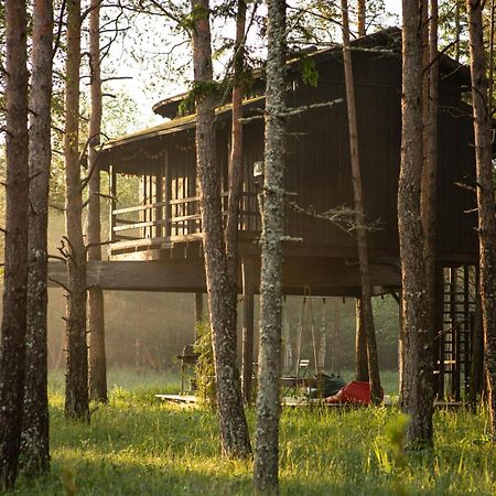 Вилла Sambliku Treehouse Jogisoo Экстерьер фото