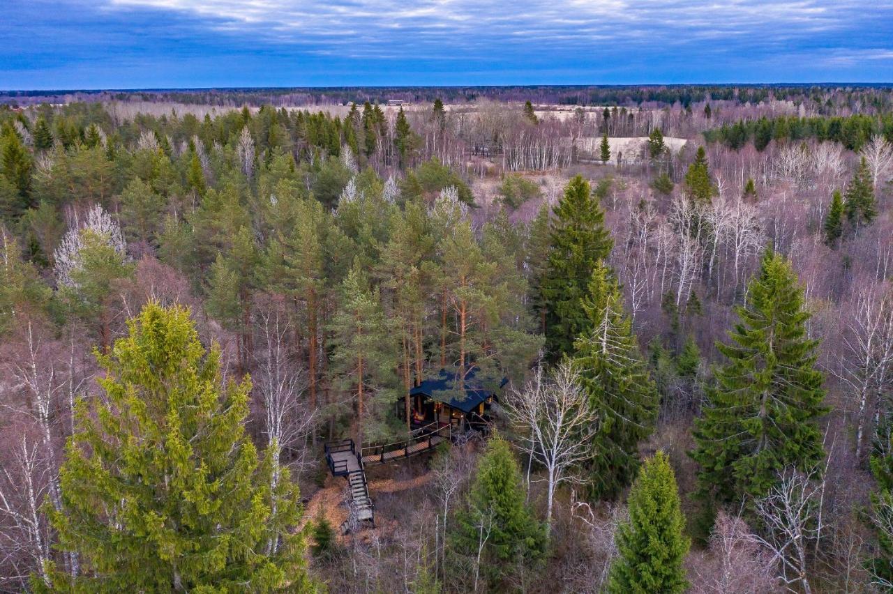 Вилла Sambliku Treehouse Jogisoo Экстерьер фото