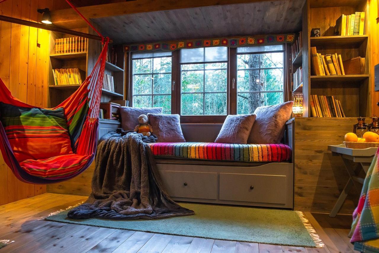 Вилла Sambliku Treehouse Jogisoo Экстерьер фото